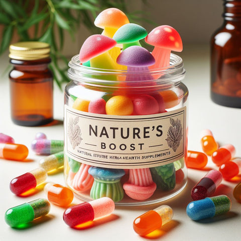 Mushroom_Gummies + Capsules