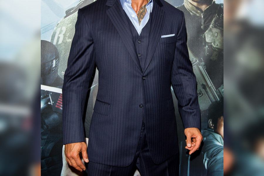 Dwayne Johnson Is Showing Bodybuilders How To Rock One Of The Hardest Suit  Colours