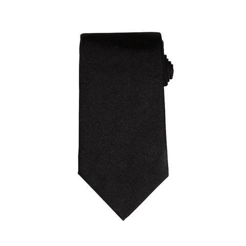 Onyx Roma Silk Tie | Tailor On Ten