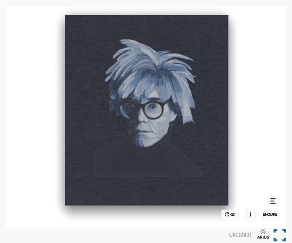 Arivu of Andy Warhol by Ian Berry x Arius Elegraph Print