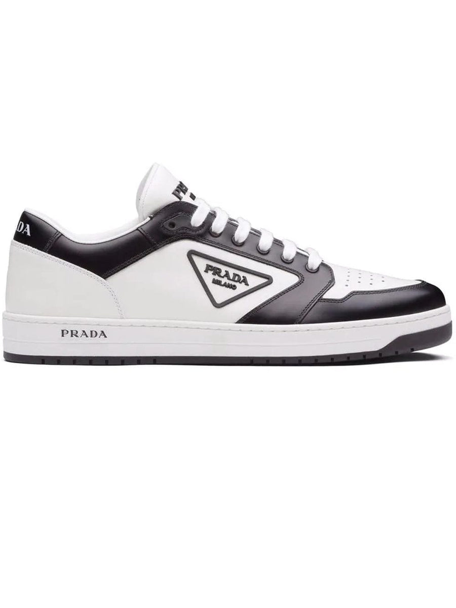 Prada District Low-Top Leather Sneakers – Aztec Clothing