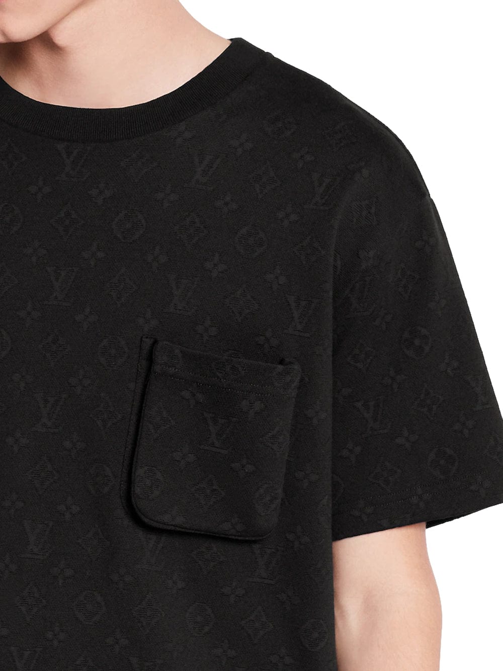 3D LV Graffiti Embroidered TShirt  ReadytoWear 1AA54K  LOUIS VUITTON