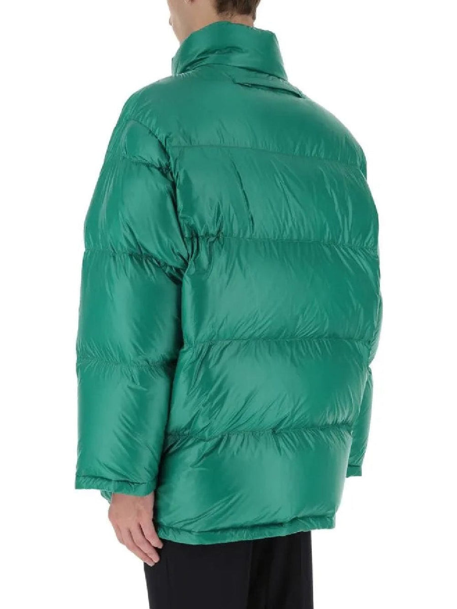 Prada Nylon Puffer Green Jacket – Aztec Clothing