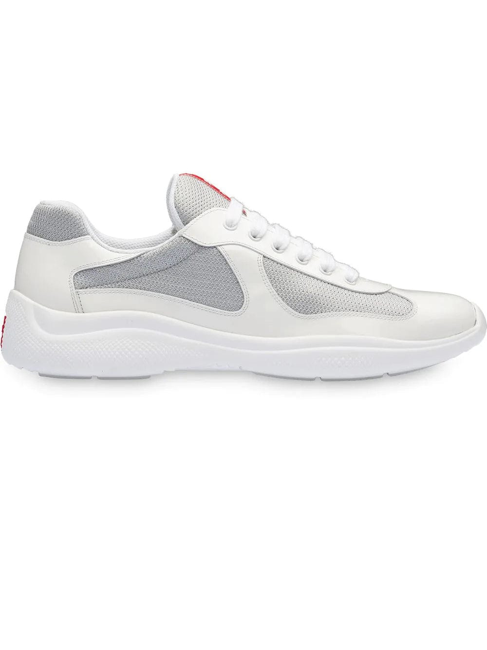 Prada America's Cup White Leather Patent Sneakers – Aztec Clothing
