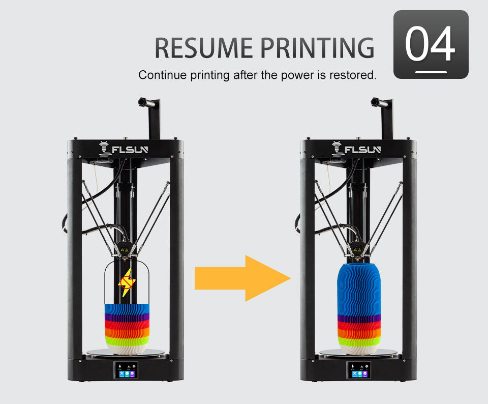 Flsun QQ-S Pro 3D Printer can do an efficient, good-sized print, and is easy to use with it's metal frame.