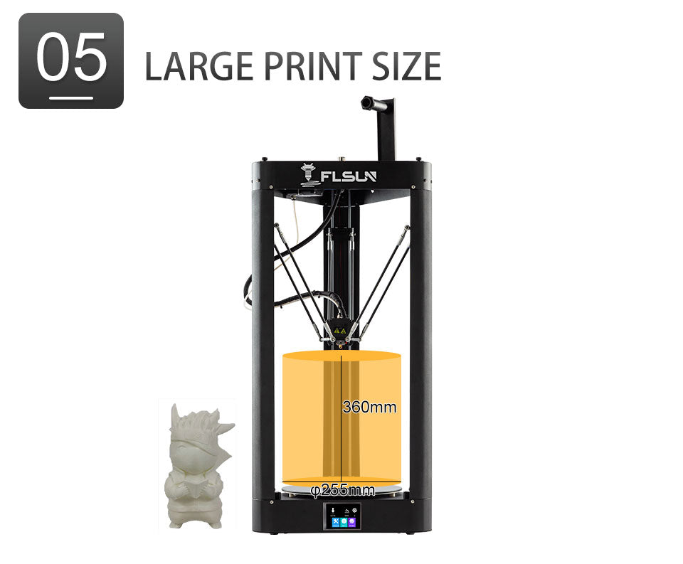 Flsun QQ-S Pro is the perfect 3D printer for people who are looking for an affordable device that is fast, can produce large prints, and is user-friendly.