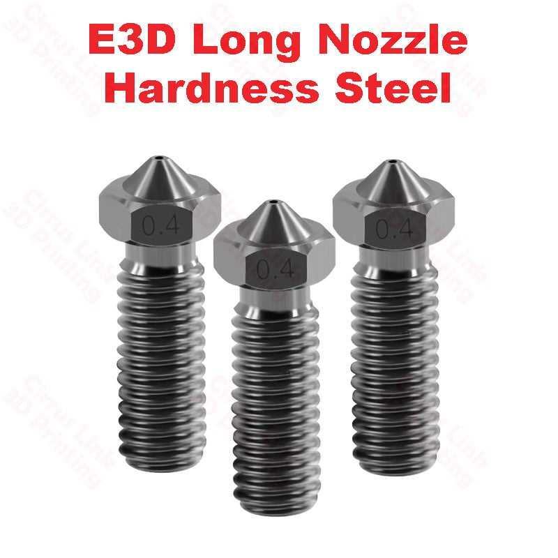 Volcano E3D long Hardness Steel Nozzle