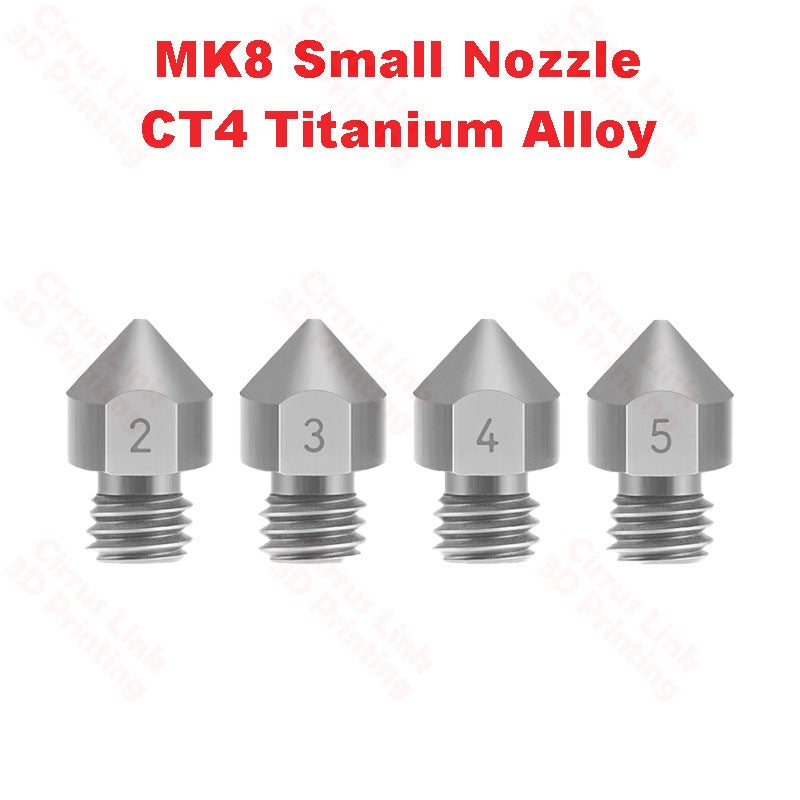 Titanium Alloy TC4 MK8 Nozzle selling in Perth