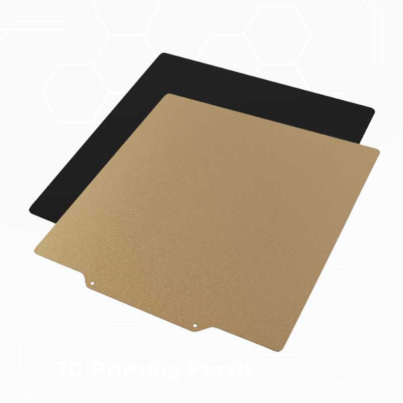 Get Build Platform Elastic Spring Plate PEI Coated Matte Magnetic Steel Film in Perth