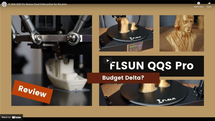 FLSUN QQS Pro Review Great Delta printer for the price