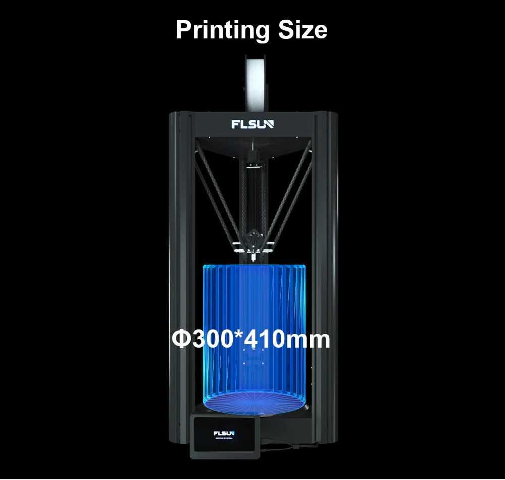 Large size fast 3D Printer Flsun V400