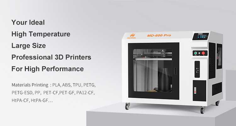 The impressive MINGDA MD-600 PRO, offering high-quality 3D prints with a 600x600x600mm build volume.