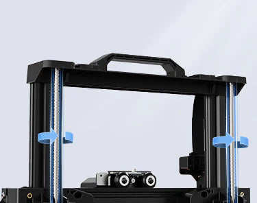 Easy-to-use touchscreen interface on the MINGDA Magician X2 3D Printer.