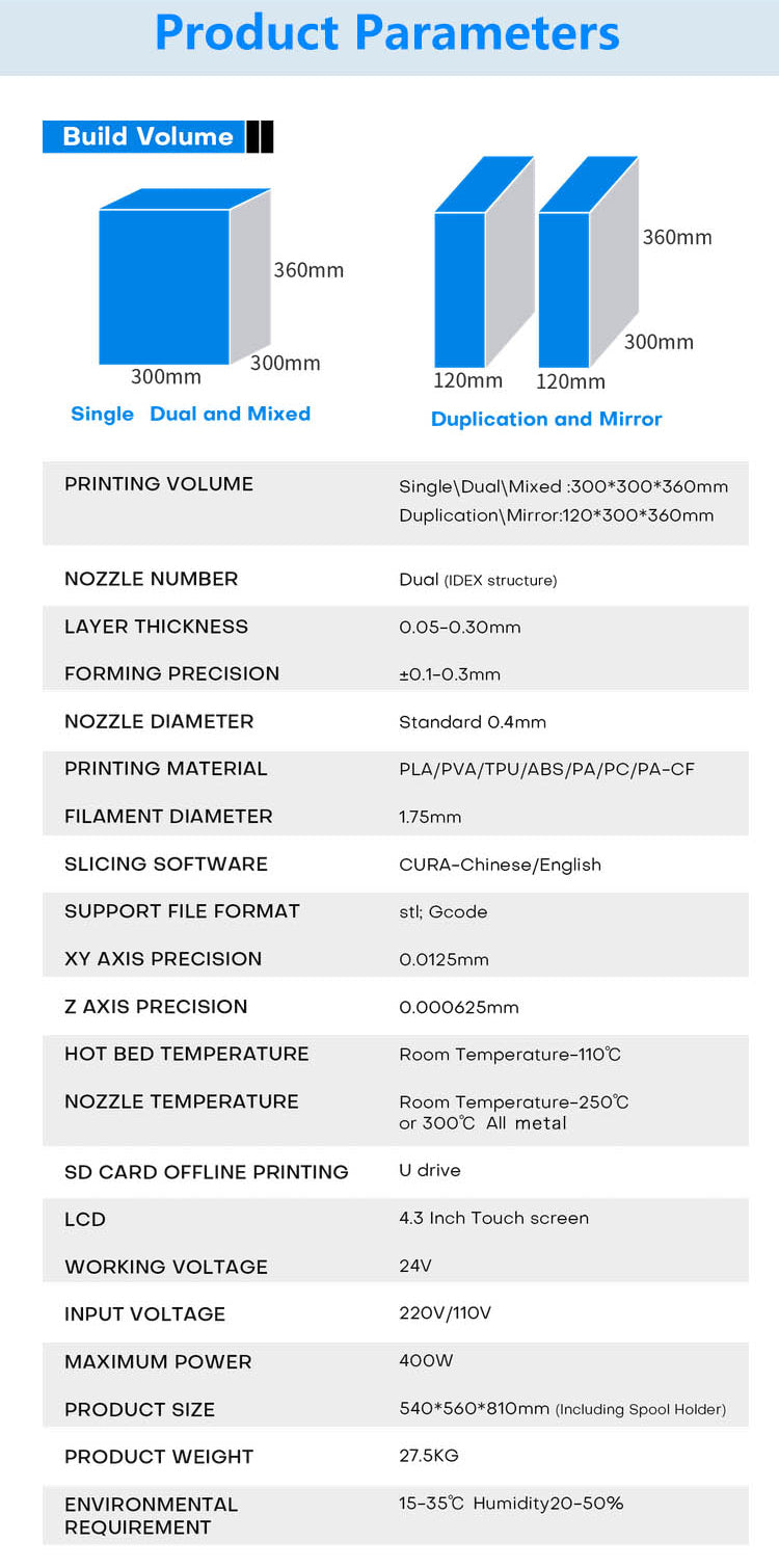 MakerPi P3 PRO 3D Printer specification selling in Perth