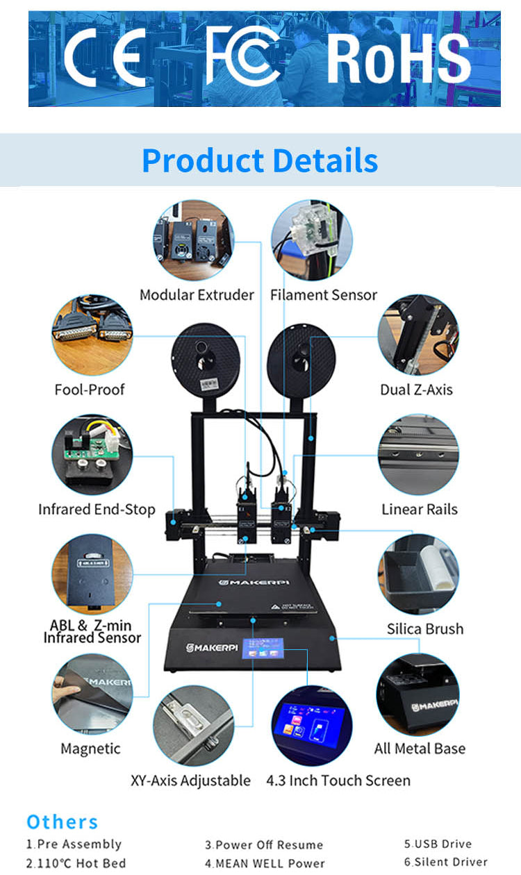 multi-function 3D Printer selling in Perth - MakerPi P3 PRO