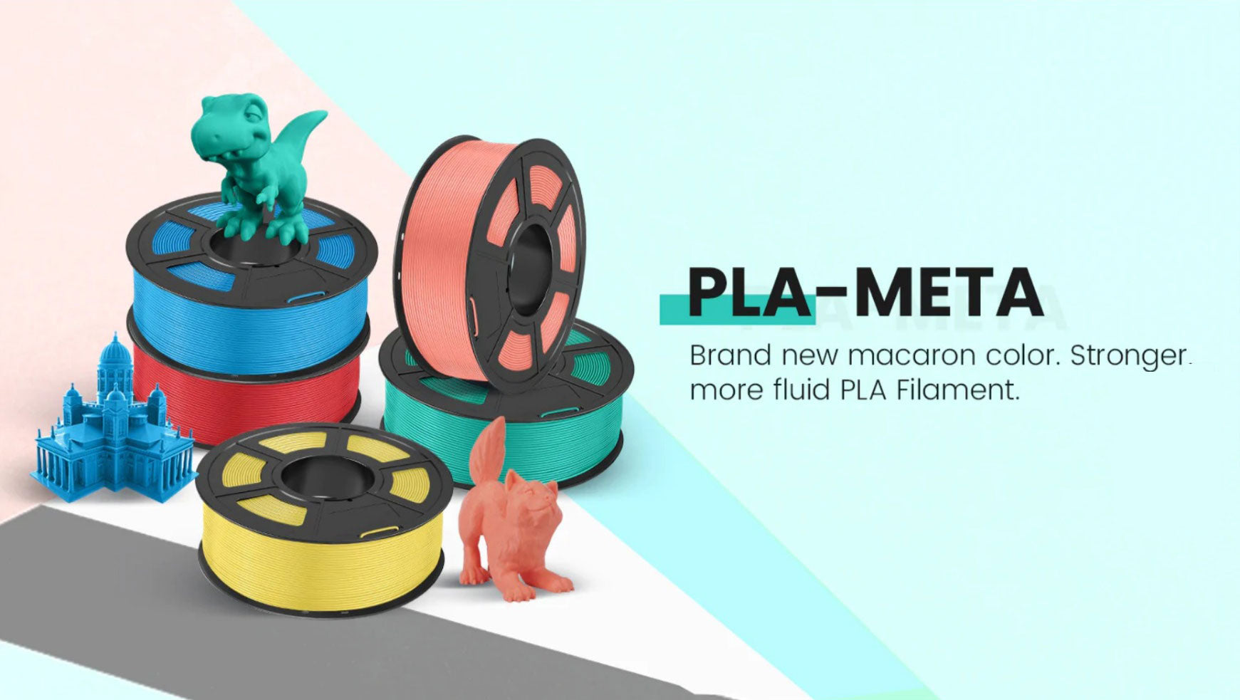 SUNLU PLA Meta Macaron colour 1.75mm 3D Printing Filament – 3D Printing  Perth - Cirrus Link