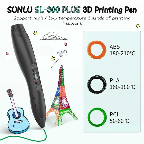 Get ready to bring your ideas to life with this high-quality 3D pen from Sunlu.