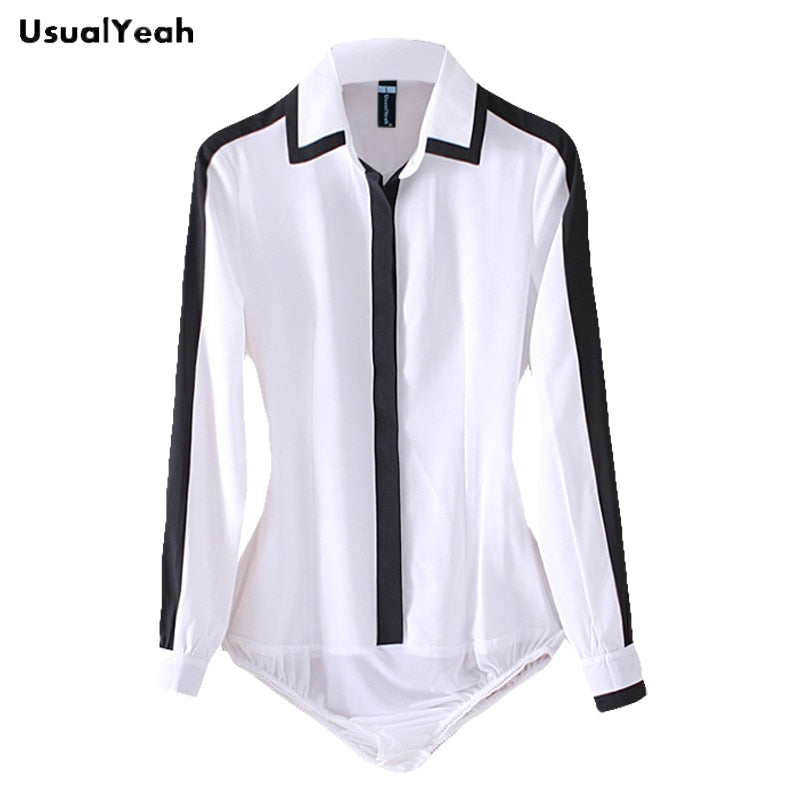 white formal blouse