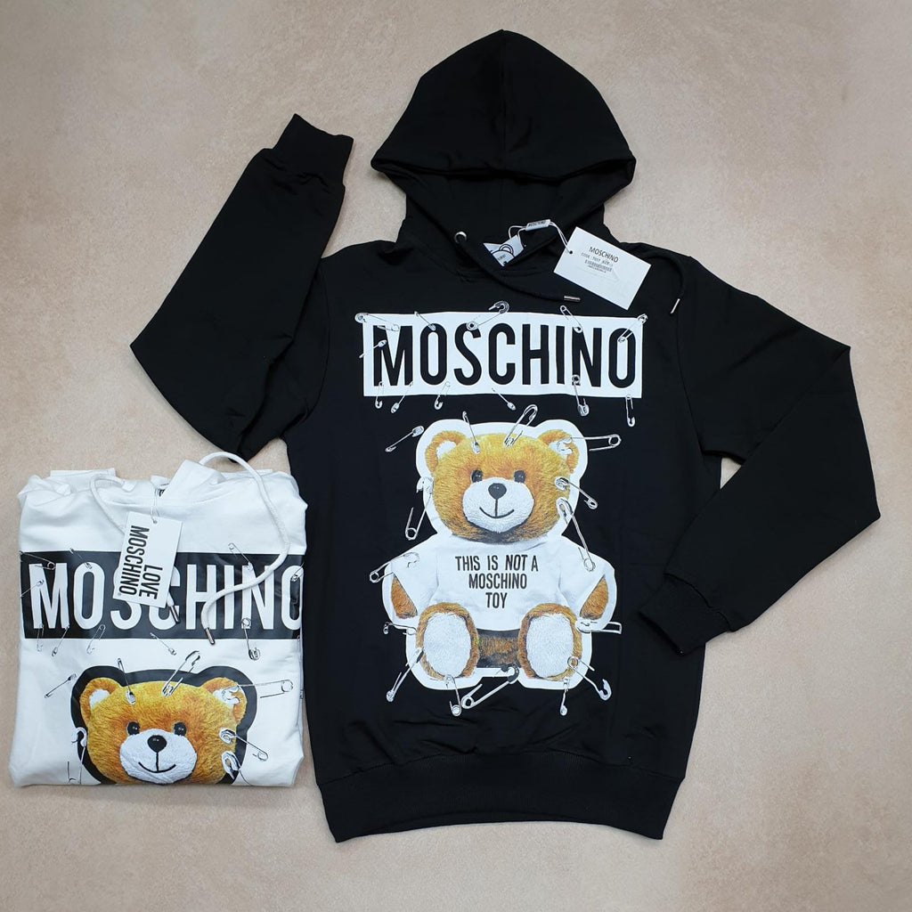 moschino teddy jumper womens