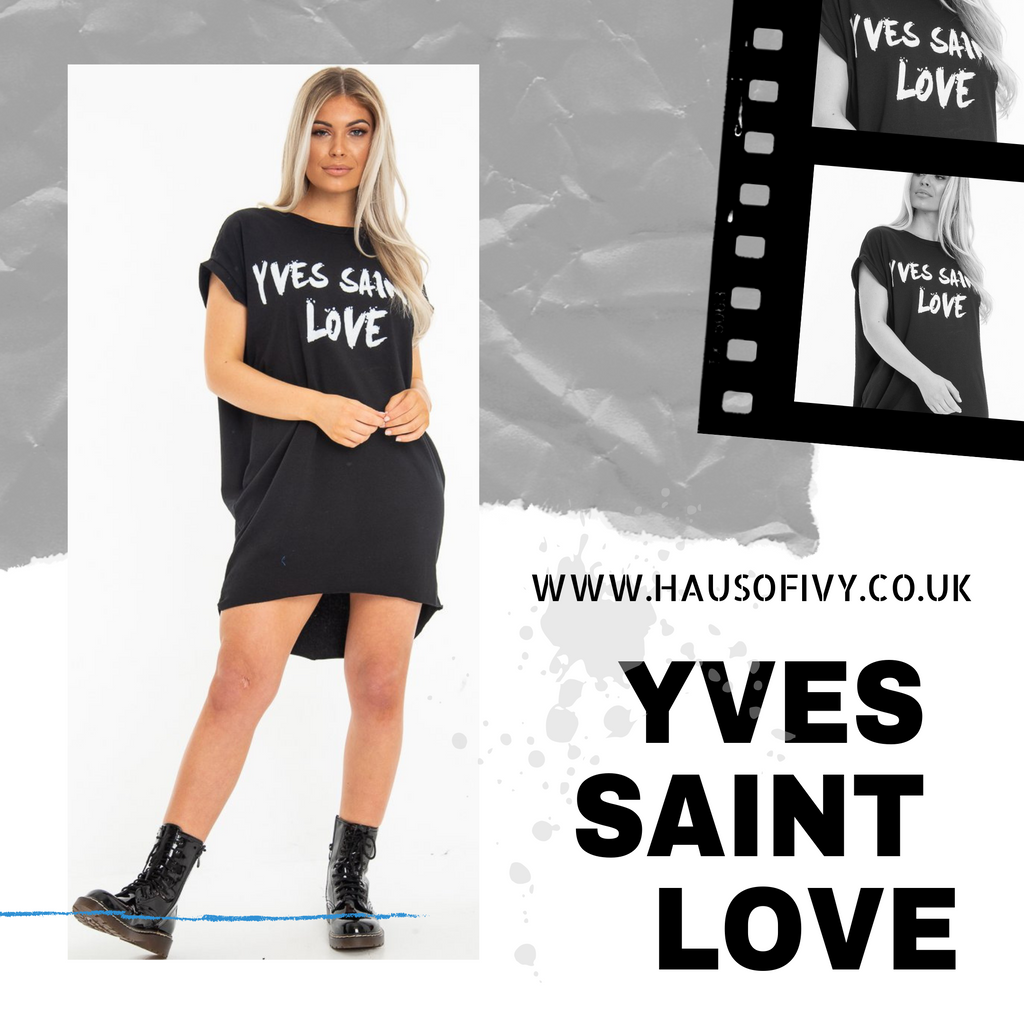 love t shirt dress