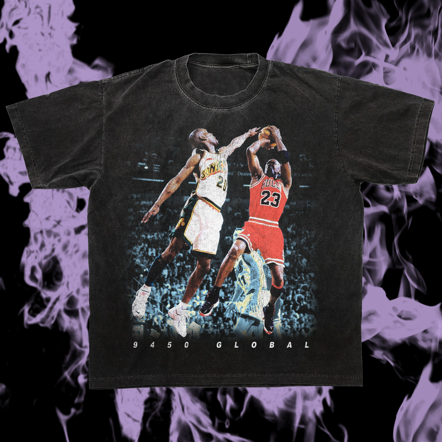 Vintage Payton x Jordan Tee - STREETWEAR