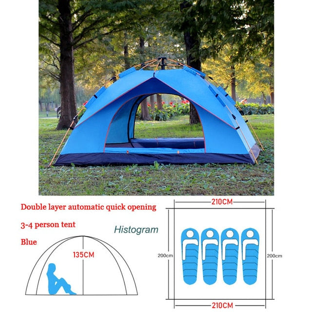 4 person camping tent