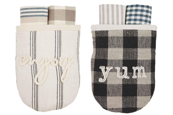 Oven mitt gift sets