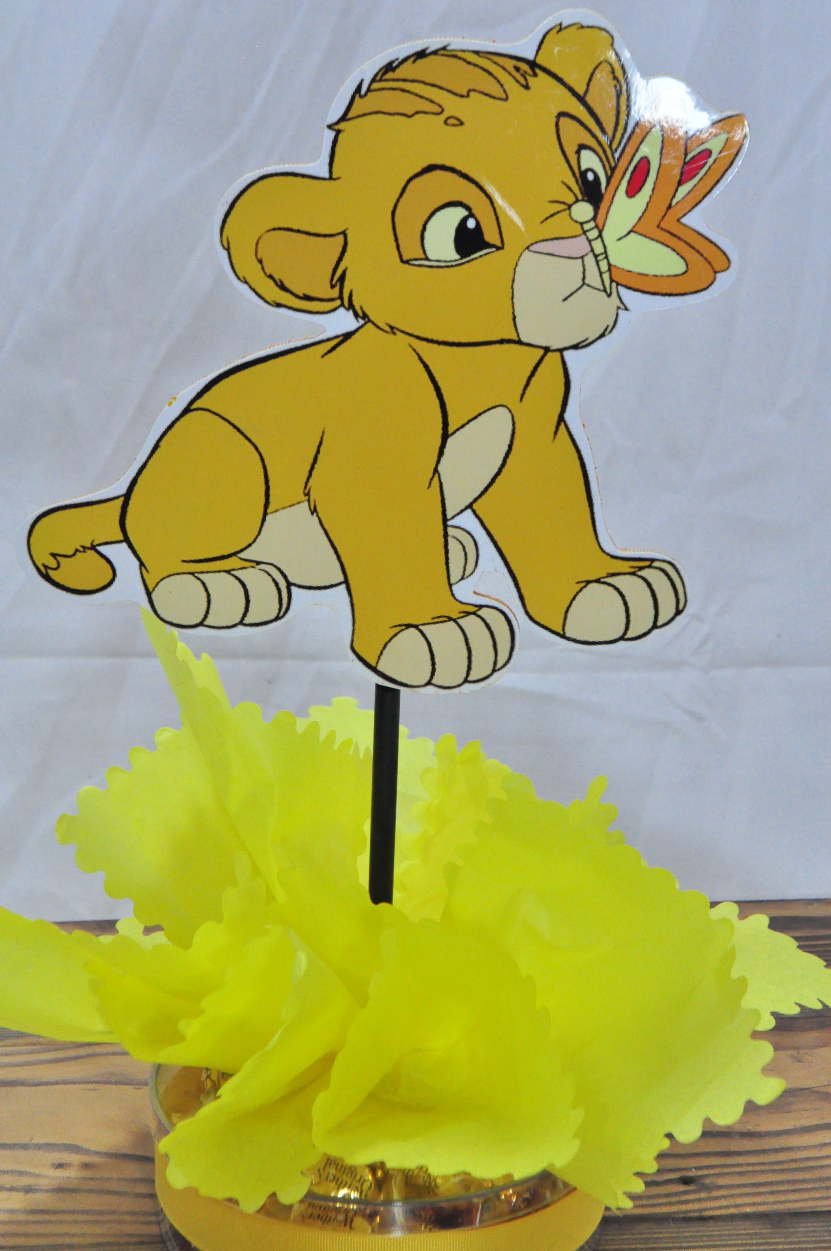 Lion King Baby Shower Centerpieces Candy Table Centerpiece 