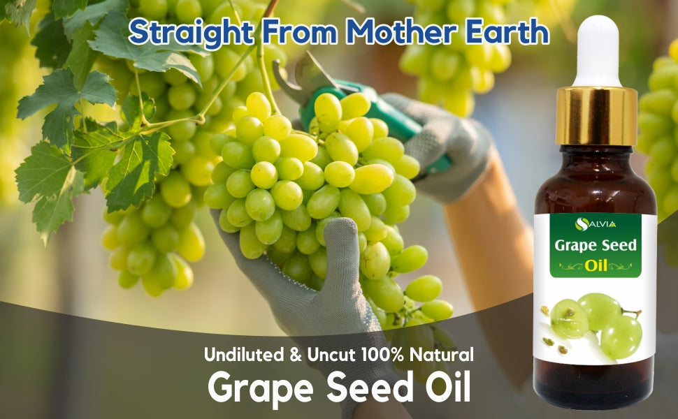 Grape Seed Oil 100% Natural Pure Carrier Oil – Shoprythm