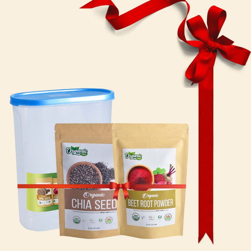 Organic Chia & Beetroot Powder Gift Combo Kit
