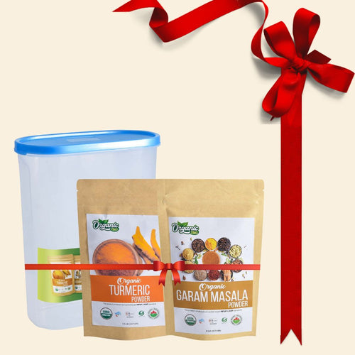 Organic Turmeric Powder & Garam Masala Gift Combo With Attractive Jar