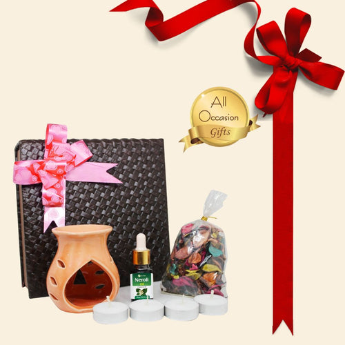 Neroli Oil with Ceramic Diffuser Gift Combo