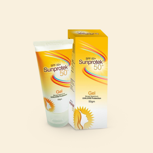 Sunprotek SPF 50+ Sunscreen Gel With UVA/UVB protection
