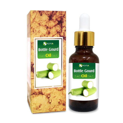Bottle Gourd Oil (Lagenaria Siceraria) 100% Natural Pure Carrier Oil Prevents Grey Hair, Stress Relieving, Anti-Oxidant, Anti-Fungal