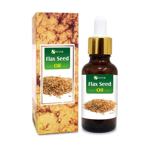 Flax Seed Oil (Linum Usitatissimum) Pure & Natural Carrier Oil