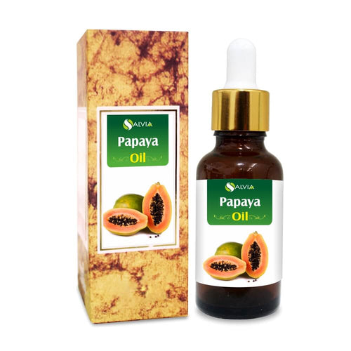 Papaya Oil (Carica Papaya) 100% Pure & Natural Carrier Oil Nourishing & Moisturizing Property, Best For Skin, Hair, Lip, & Nail Care