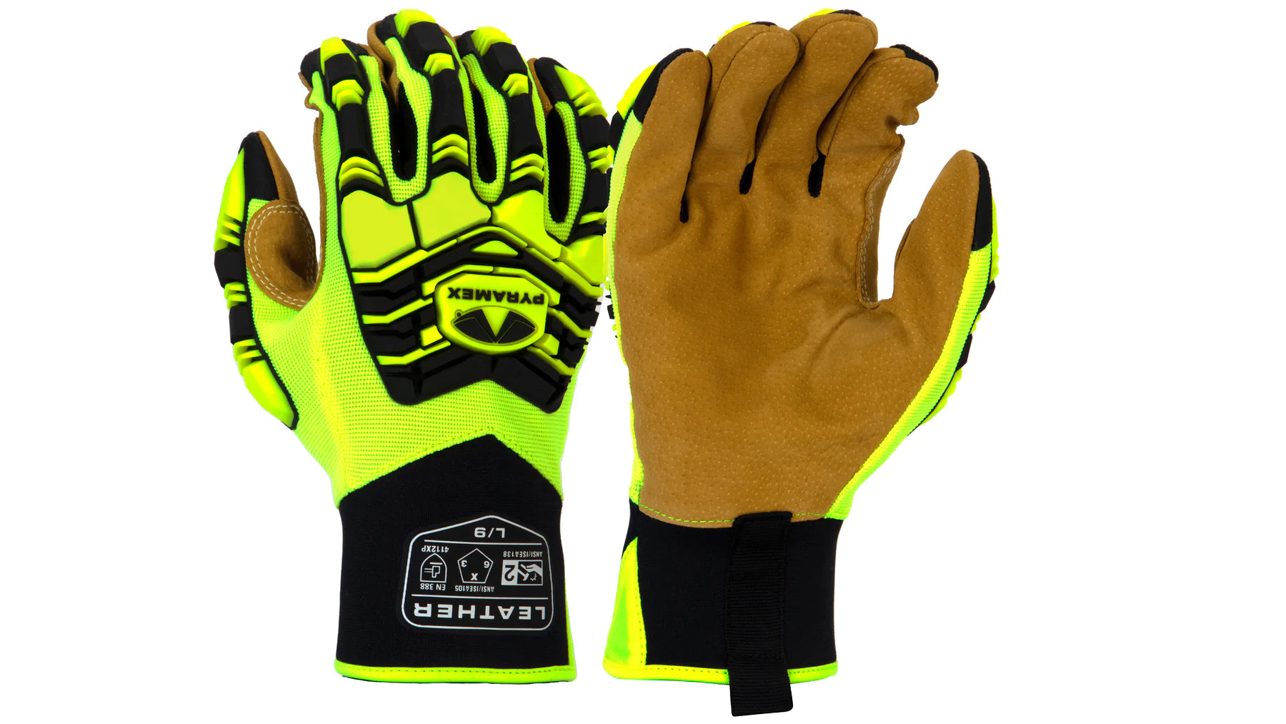  Pyramex GL805HT Genuine Leather Level 2 Impact