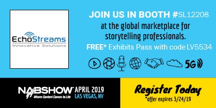 EchoStreams NAB Show 2019