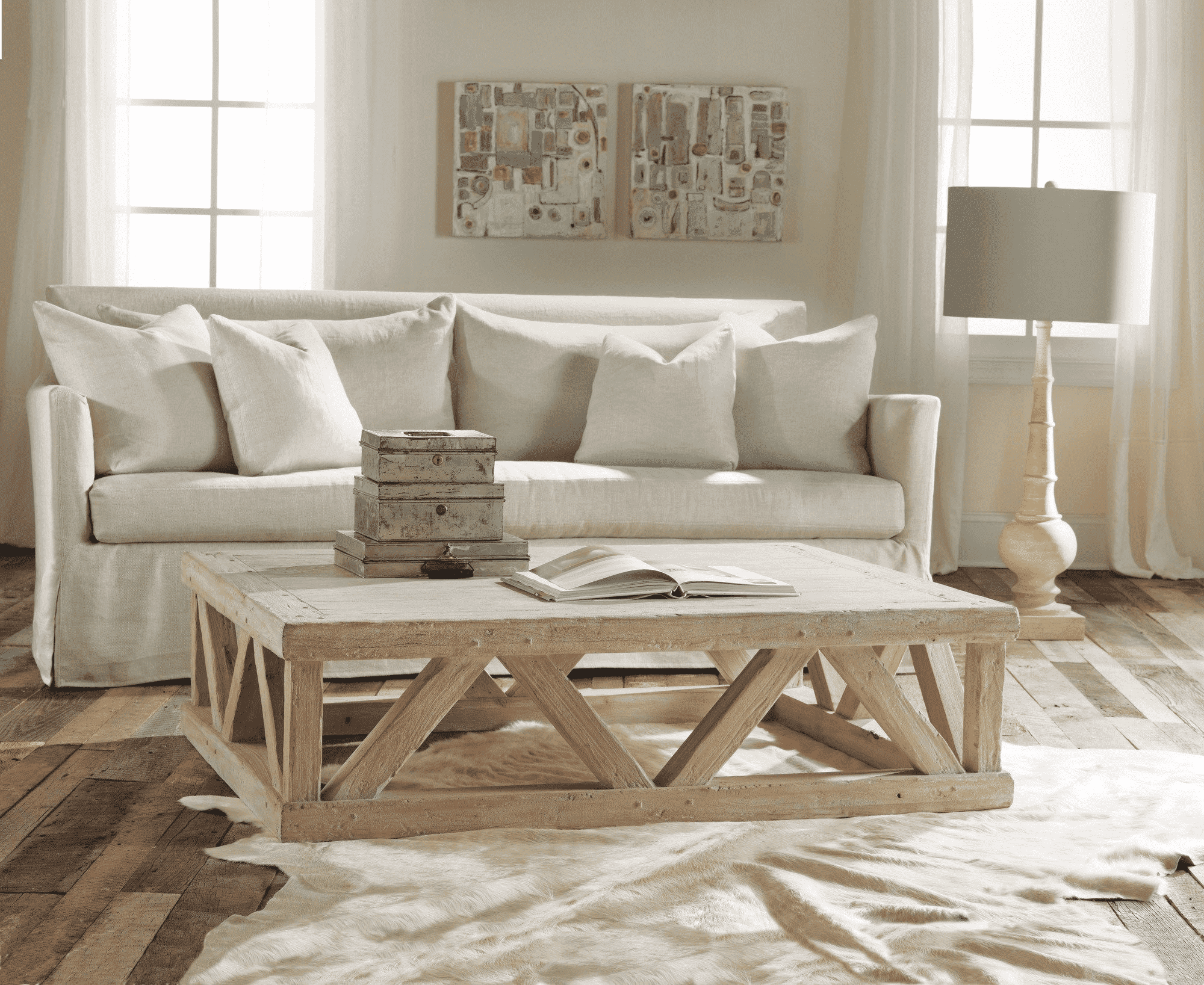 Mykonos Medium Rectangle Coffee Table