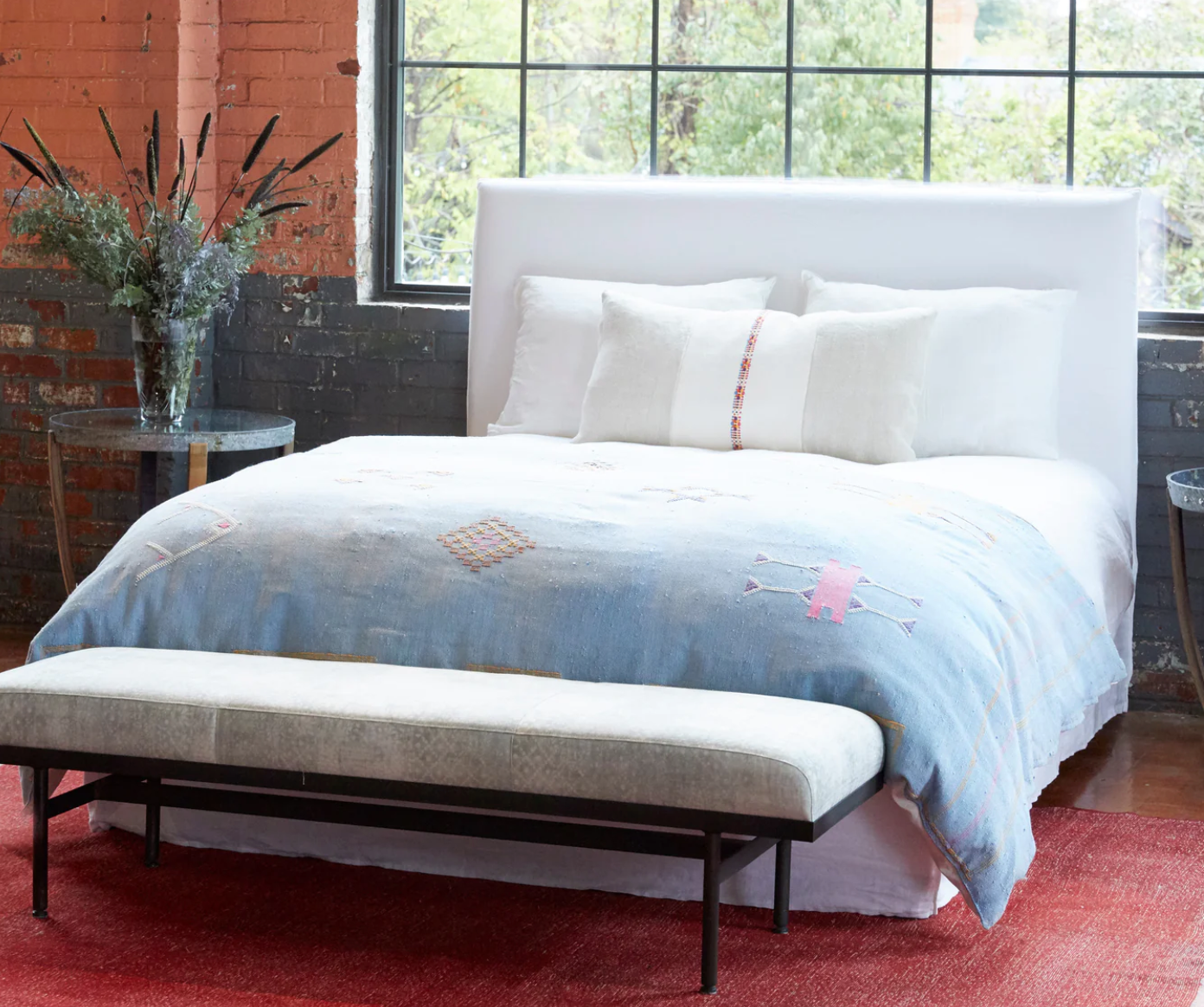 Croatia Slipcovered Bed - CA King