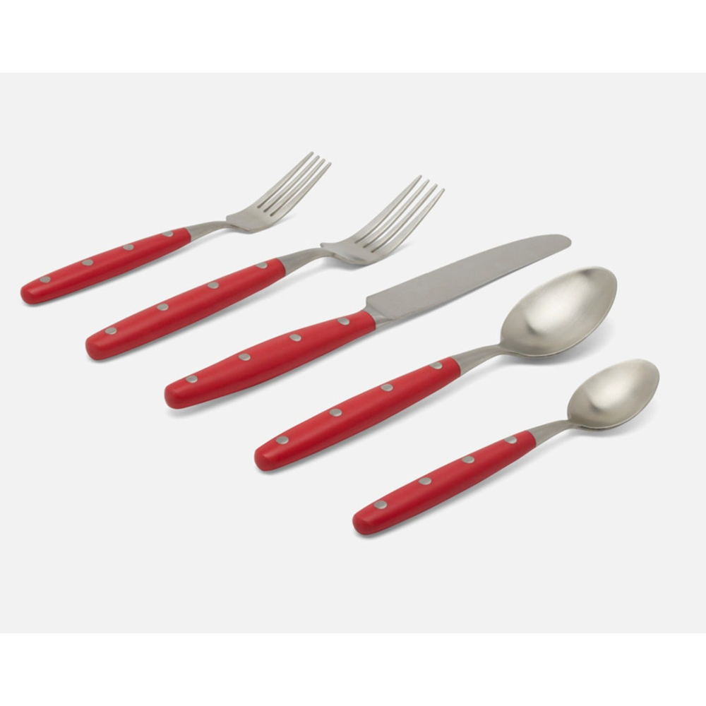 Jones Flatware Set - Red