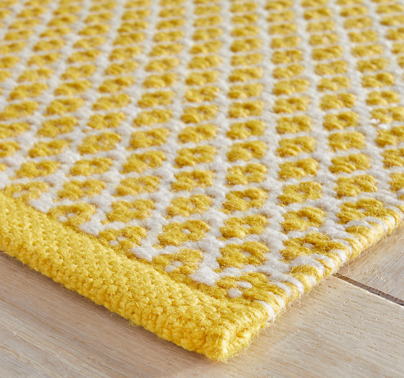 Mainsail Handwoven Indoor/Outdoor Rug - Yellow