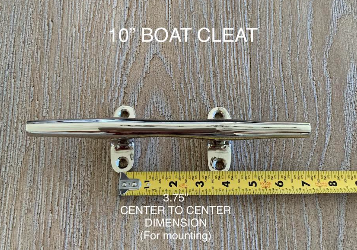 Nautical Brass Boat Cleats