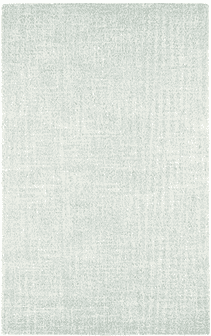 Crosshatch Micro Hooked Wool Rug - Sky Blue