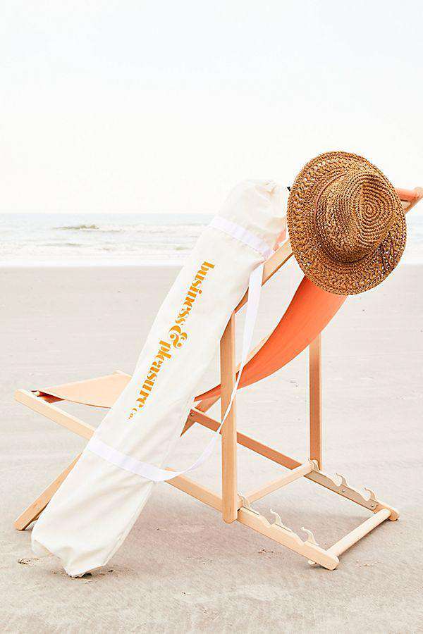 The Holiday Beach Umbrella - Antique White
