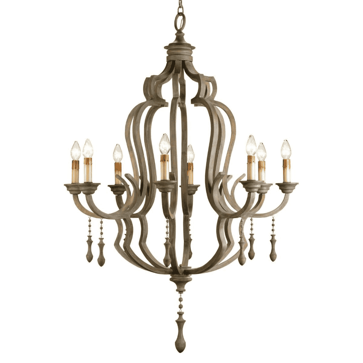 Scarborough Wooden Chandelier