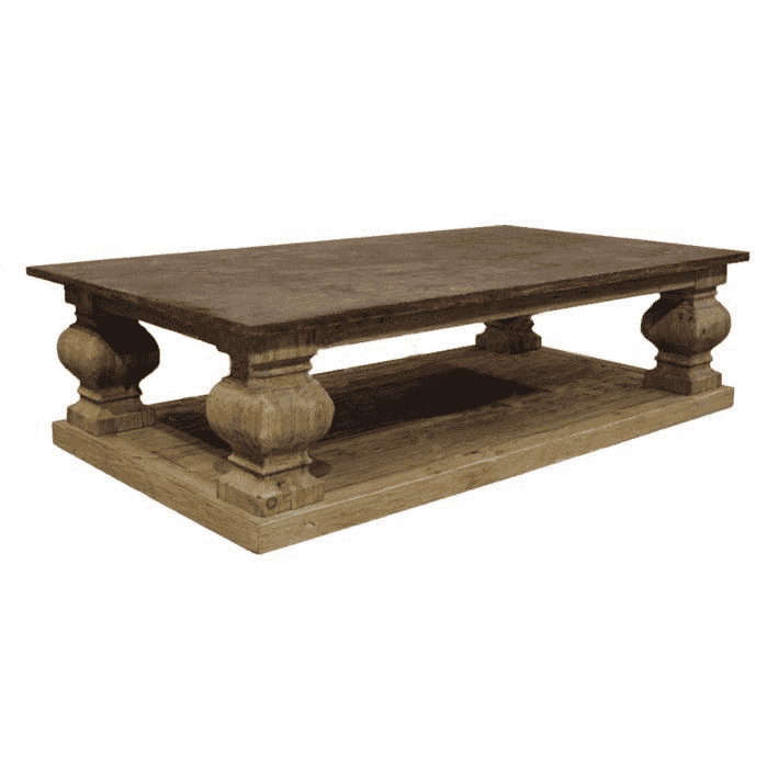 Santa Barbara Stone Top Coffee Table