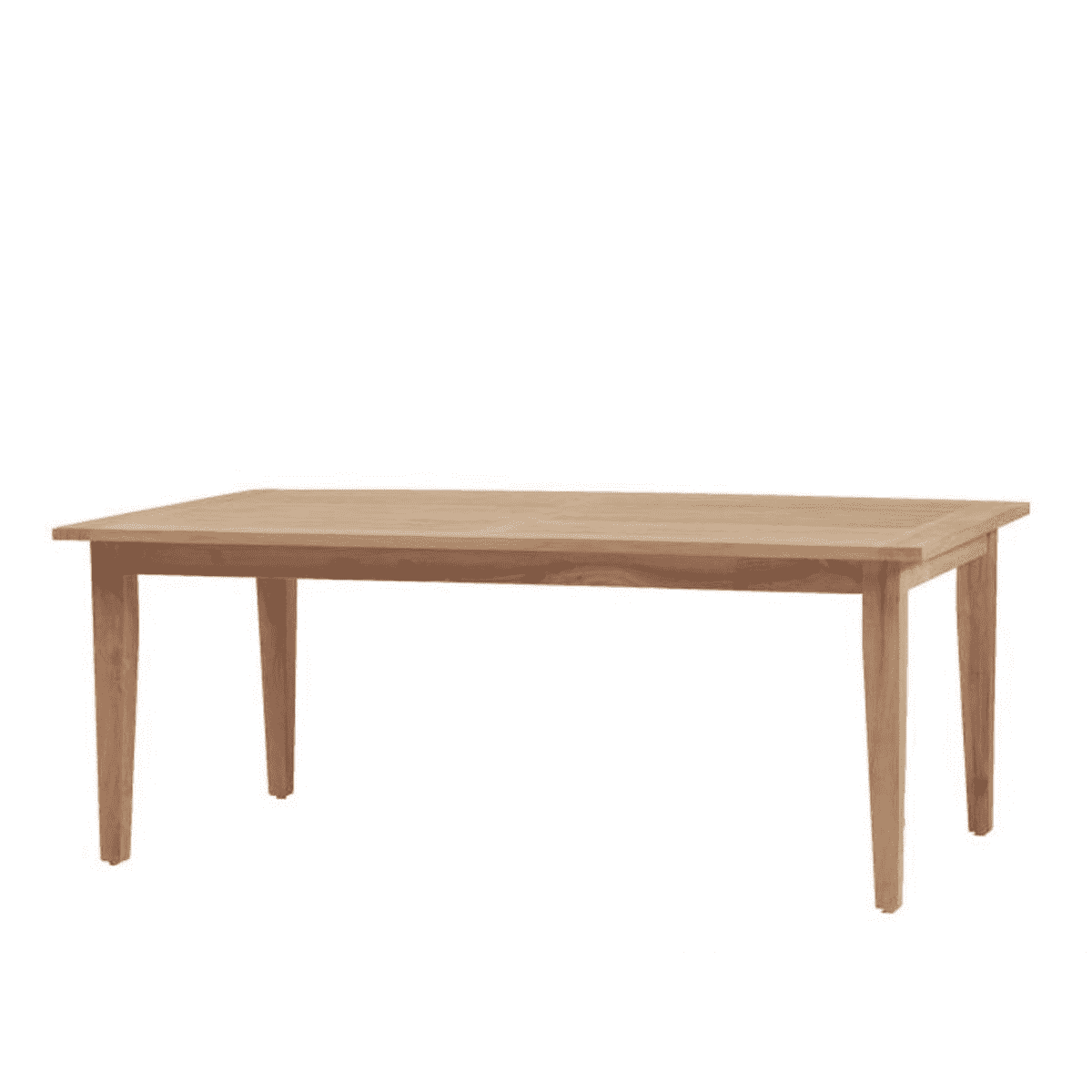 Cape Cod Rectangular Dining Table - Natural or Oyster Teak