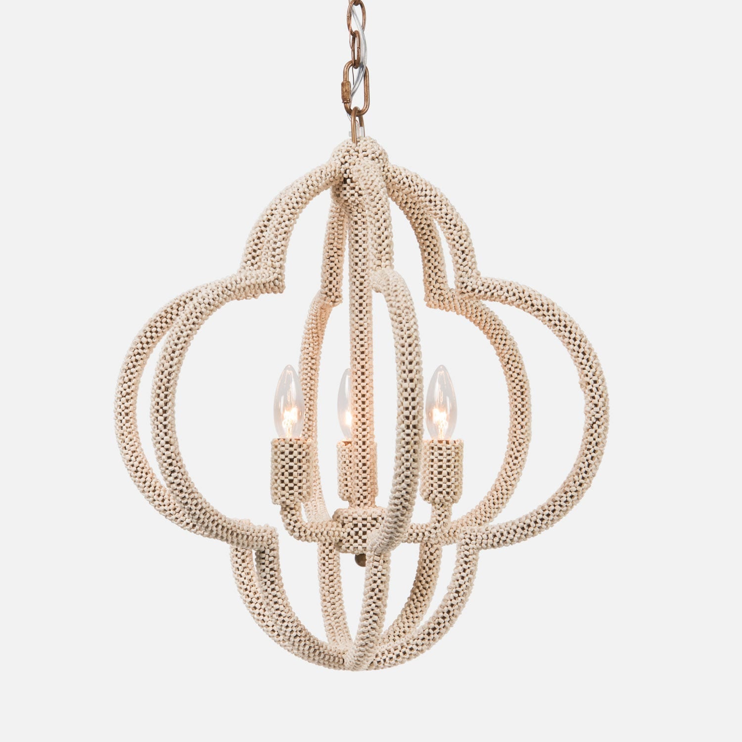 Astin Coco Bead Chandelier - Two Sizes