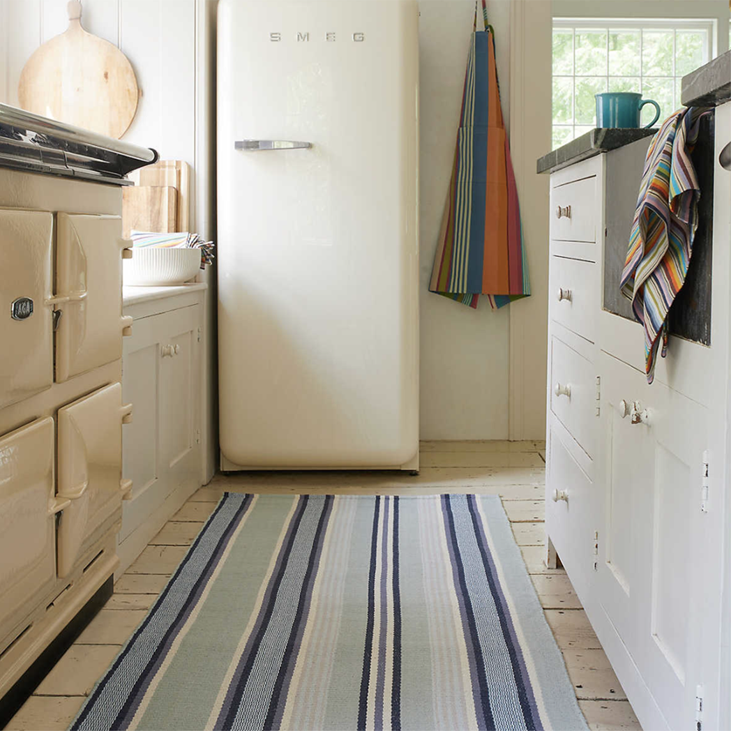 Barbados Stripe Woven Cotton Rug